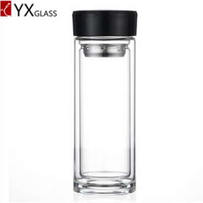 High Quality Handmade Borosilicate Glass Water Bottle