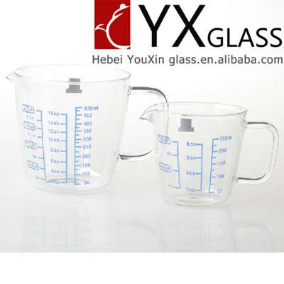 Kitchen scale 2 cup measurement glass jug 500ml measuring cup set